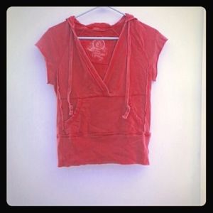 Gap short sleeved hoodie